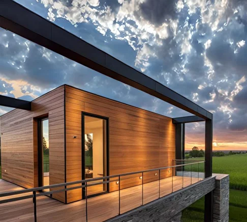 Passive house diagram